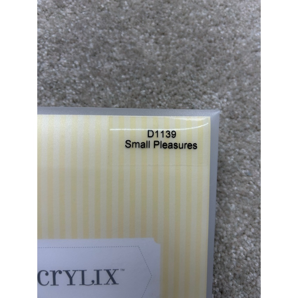 Close To My Heart Small Pleasures D1139 Clear Stamps Paisley Friendship